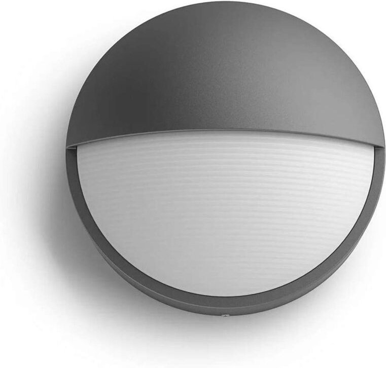 MyGarden - LED-Wandleuchte für den Außenbereich, Durchmesser 21 cm, 2700 k, 6 w, Anthrazit 915005192801 - Philips