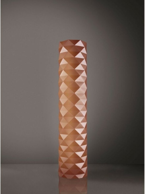 Kupfer Stehlampe aus Metall Cm. 27 x 123 Std