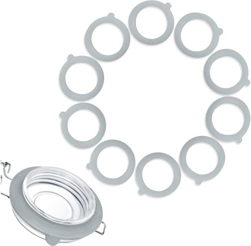 CCYKXA 10 Silikon-Dichtungen, Ersatz-Silikon-Dichtungen, austauschbare Dichtungen, wasserdichte Silikon-Dichtungen, Gumm...