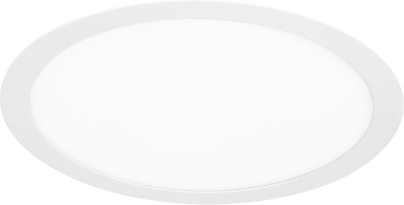 Forlight - Easy circular downlight redondo con luz led blanco frío 6000K ø 3000 en color blanco