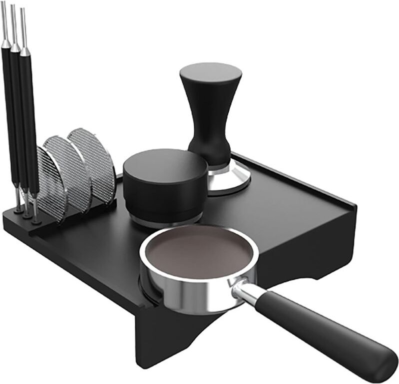 Silikon-Druckmatte für Espressomaschinen, kleine Druckmatte für Kaffeemaschinen, ideal für Zuhause, Küche, Büro, Bar, Ge...