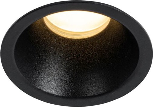 Moderner Einbaustrahler schwarz 35 mm IP44 - Abt