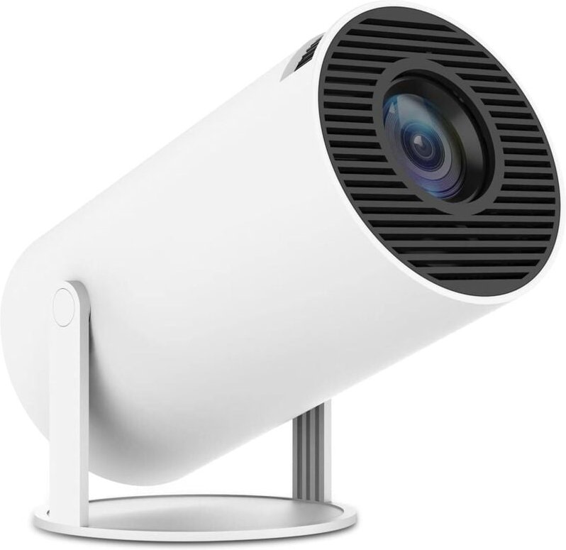 Mini-Projektor 4K unterstützt Android 11, Mini-Projektor 5G WiFi 6 bt 5.0 720P Full hd Native, tragbarer Projektor, auto...