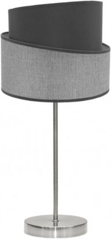 Tischleuchte Modell Hara klein 1xE14 Nickel/grau Fabrilamp