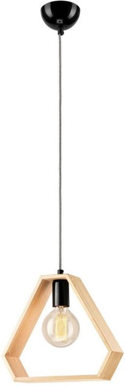 Lamkur Drahtgestell-Pendel-Deckenleuchte Natur, 1x E27