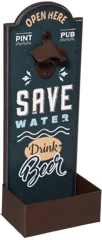 Flaschenöffner Lenzo aus Metall 36x14cm - Modell 4