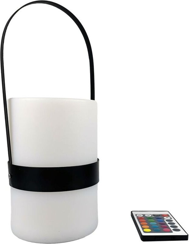 Led Tischleuchte, Akku, 15 Farben, 4 Farblaufprogramme