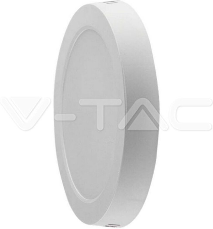LED-Panel 18W Deckenmontage Rund Farbe Weiß 4000K - V-tac