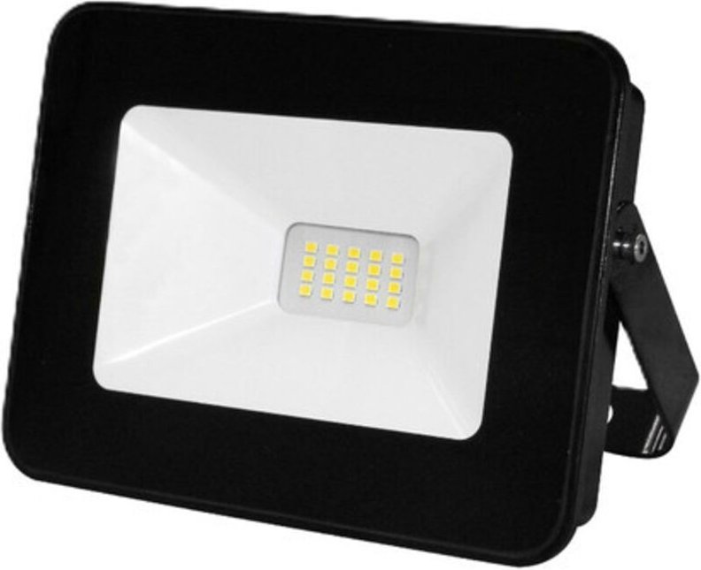Schwarzer LED-Fluter 175–265 v ac, 10 w, 6000 k