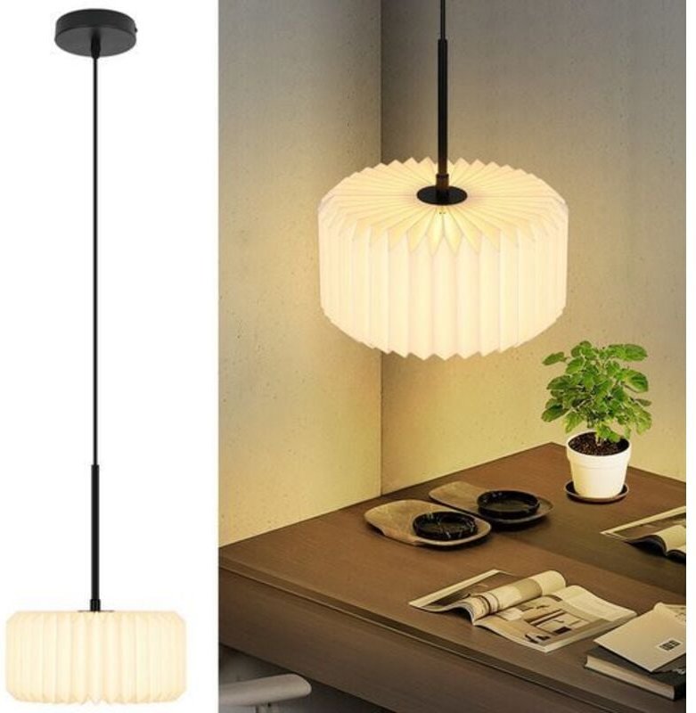 Gbly Pendelleuchte Schlafzimmer Hängelampe Esstisch - Hängeleuchte Vintage Esszimmerlampe 1 Flammig Hängend Pendellampe ...