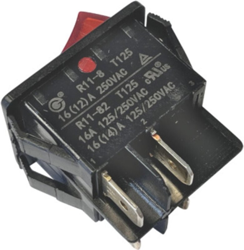 R11-8 Wippschalter 4Pin 250V 16A Schalter