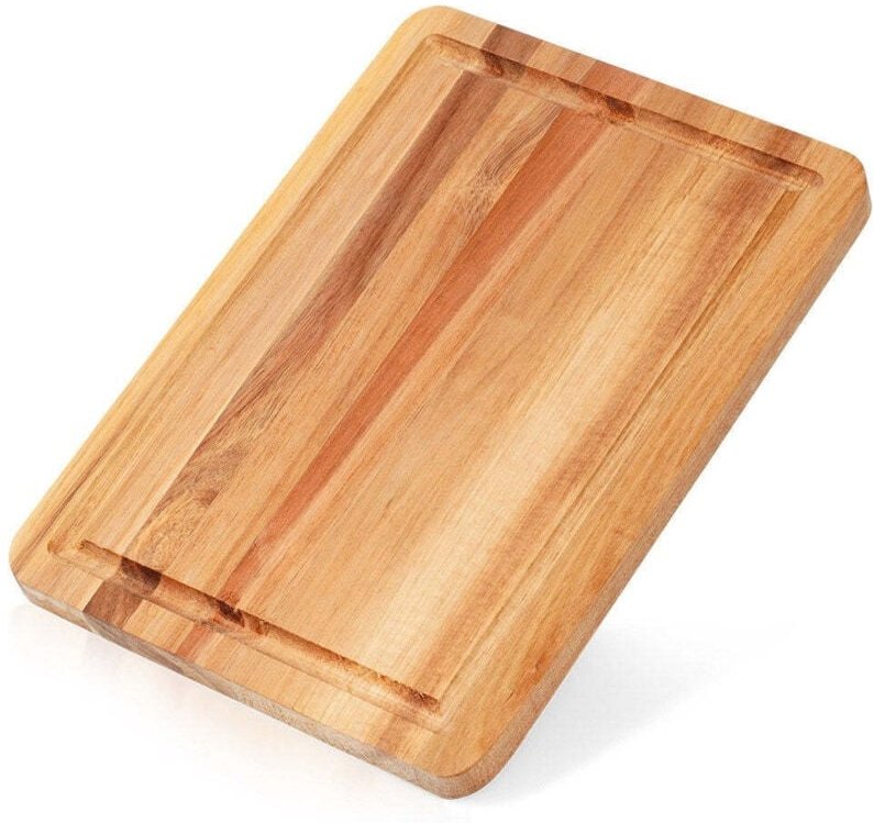 Excellent Houseware - Wooden chopping and serving board 28x20 cm