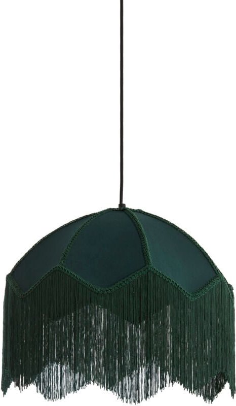 Hängeleuchte - Malacia - grün - raffia - Light&living