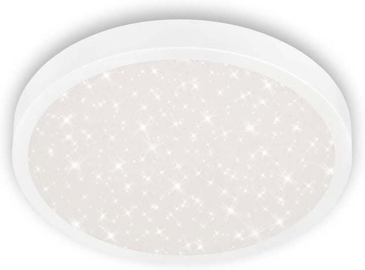 Briloner - led Deckenleuchte Sternenhimmel 24W weiß Metall-Kunststoff ø 38 cm