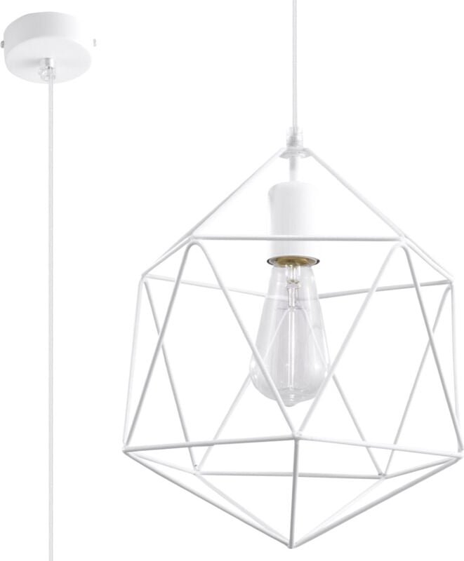 Gaspare Pendelleuchte weiß