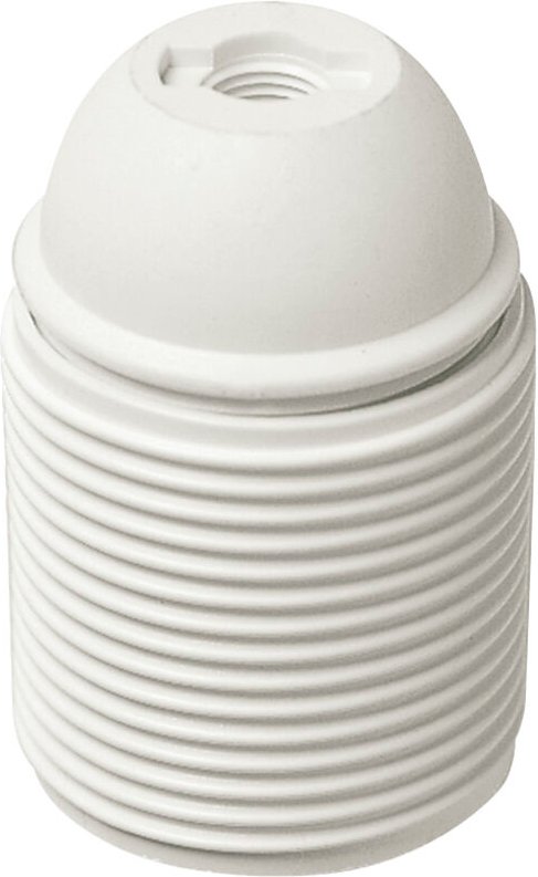 VIMAR - 02107.SB E27 Lampenfassung mit cm/Gewinde, weiß