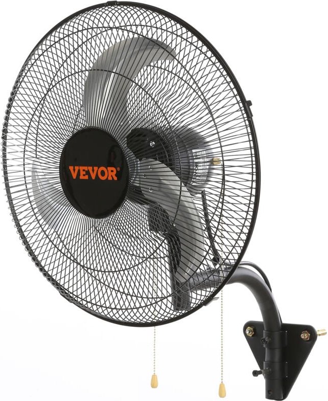 VEVOR Wandventilator, 44,45 cm Wandventilator 4000 CFM, 3 Geschwindigkeiten, Wohn- und Gewerbeventilator zur Kühlung von...