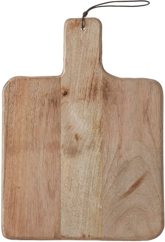 Mica Tranchierbrett Duko Quadrat Mangoholz H 1 x B 30 x T 20 cm braun Schneidebrett