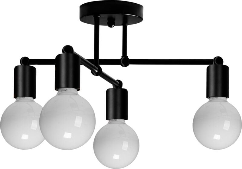 Deckenlampe black mat 392200