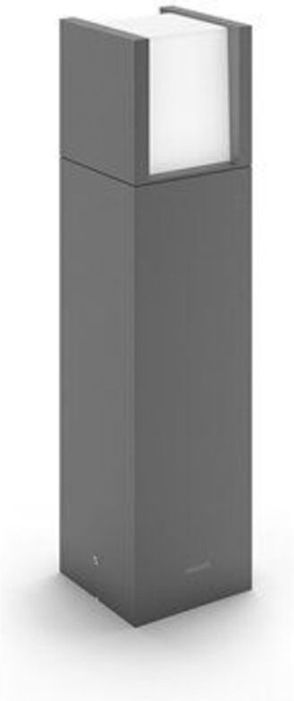 Philips myGarden - LED Sockelleuchte für den Außenbereich 40x10 cm, 4000 K, 6 W, Anthrazit 915005194002