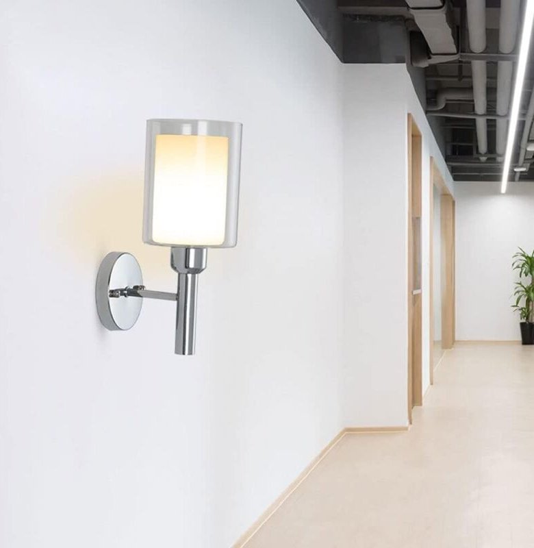 Neue Wandleuchte im chinesischen Stil, moderne, kreative LED-Wandleuchte, einfache Innen-, Wohnzimmer-Treppen-, Gang-Wan...