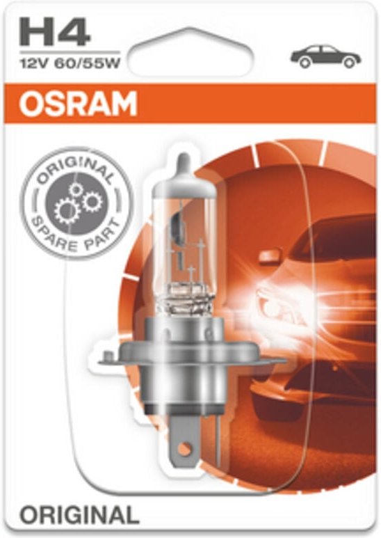 Halogenlampe H4 12V 55W Beleuchtung - Osram