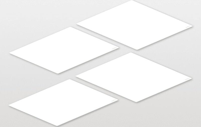 peka Antirutschmatten-Set Silikon 550 Magic Corner Comfort perlweiss