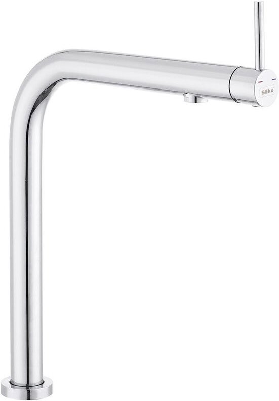 Siko - Unterfenster-Spültischarmatur mit Schwenkarm, verchromt ( BSD289)