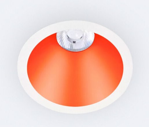 Led Downlight Einbaustrahler 5-7W Konisch Areni Schnitt ø 75 mm 4000K Rot Neutralweiß 7 w