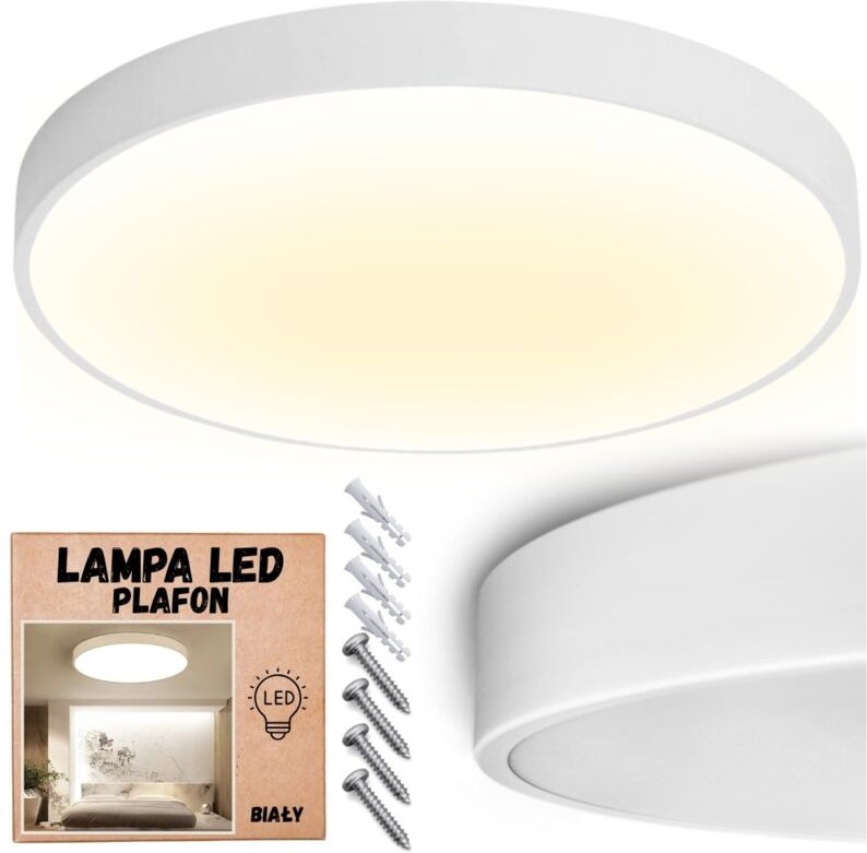 Aufputz-Deckenleuchte, rund, flimmerfrei, kaltweiß, warmweiß, LED