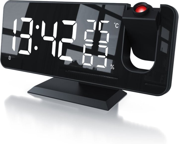 Csl-computer - csl Projektions Wecker digital mit Autodimmer Temperatur und Luftfeuchtigkeitsanzeige