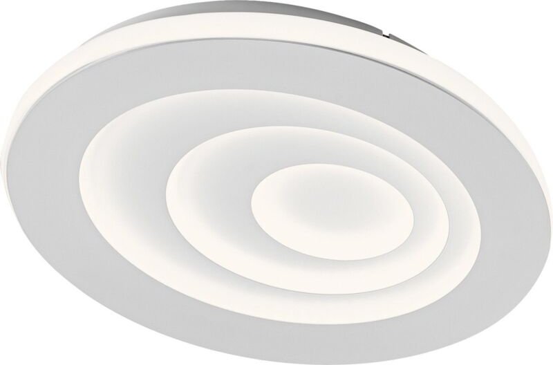 Osram LED Deckenleuchte Orbis Spiral Oval weiß Ø 36 cm 27 W Deckenlampen & Kronleuchter