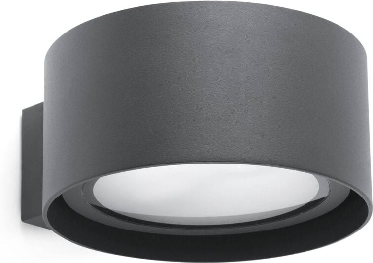 Faro Quart - led Außenwandleuchte Dunkelgrau IP54