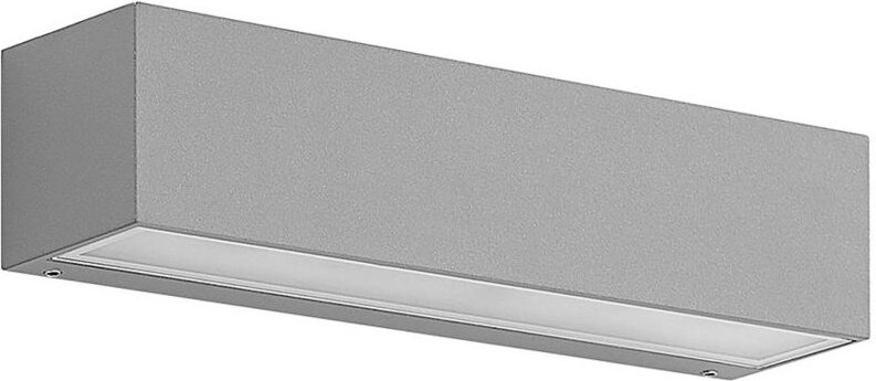 Lucande - led Wandleuchte außen 'Lengo' aus Aluminium von