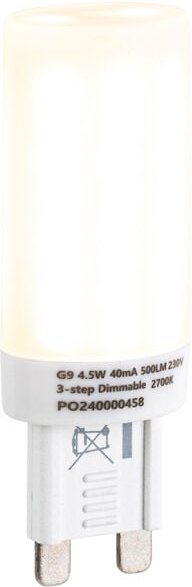 G9 3-Stufen dimmbare LED-Lampe Opal 4,5W 500LM 2700K
