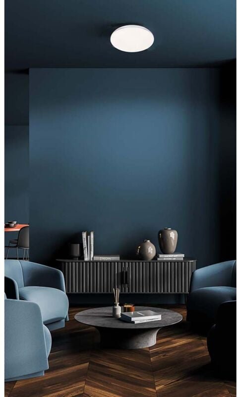 Fischer&honsel - Deckenlampe Deckenleuchte Flurlampe weiß led Wohnzimmerleuchte rund Küchenlampe