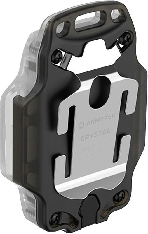 F07001G Crystal Grey Mobile Kleinleuchte led Grau, Transparent - Armytek