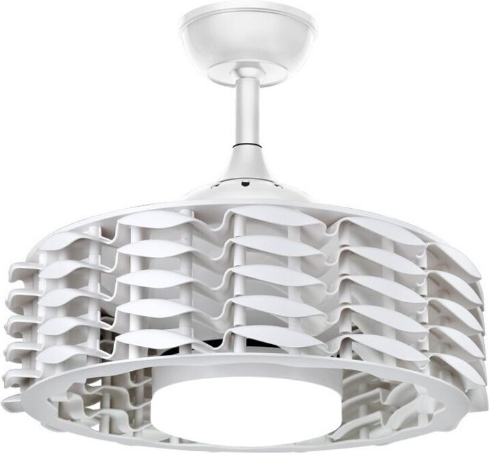 Cristalrecord - dc Alaunweißer LED-Lüfter 24 w