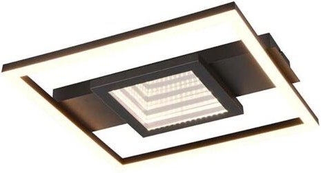 Reality LED-Deckenleuchte wheeler, R64801932, 16W, 2000lm, 3000K, schwarz