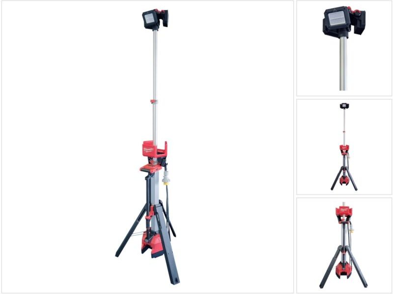 Milwaukee M18HOSALC-0 Akku-LED-Arbeitsleuchte 18V - ohne Akku und Ladegerät - 1700 lm