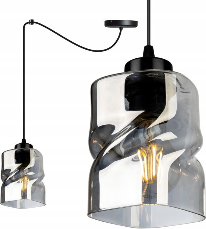 Moderne Spinne Hängelampe Glas Kronleuchter