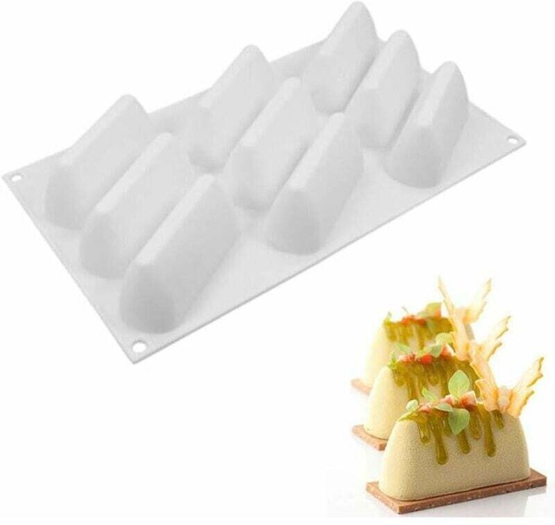 Mountain Top-Fei Yu Silikon-Kuchenform für weiße Mousse-Kegel