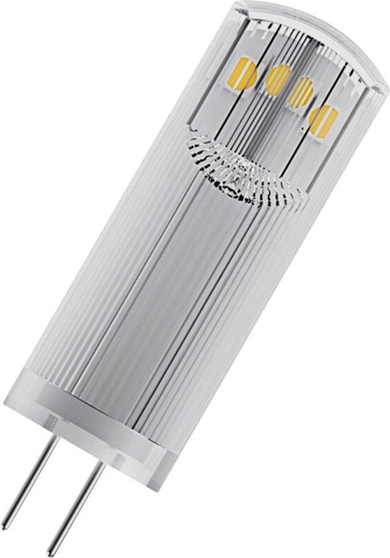 Osram - base led Lampe pin, Pinlampe mit G4 Sockel, 1,80W, Ersatz für 20W-Glühbirne, klar, Warmweiss (2700K), 3er-Pack