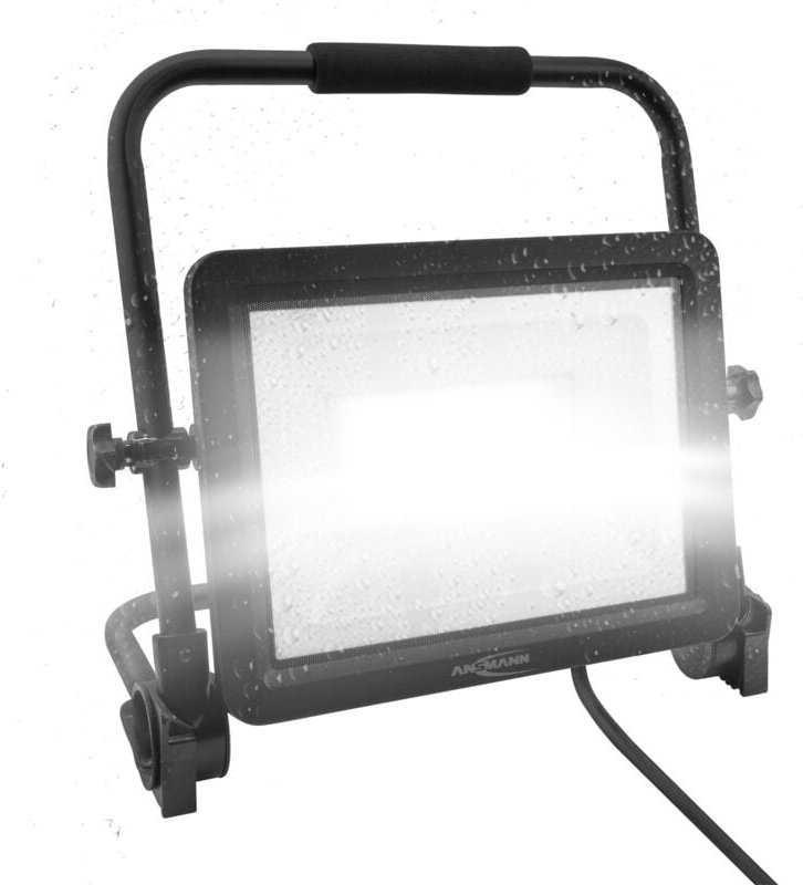 FL100W-AC Baustrahler eek e (a - g) 100 w 12000 lm Tageslichtweiß 1600-0628 - Ansmann