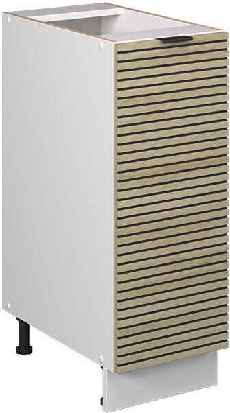 Apothekerschrank Fame-Line, Eiche Paneel, 30 cm ohne Arbeitsplatte, Vicco