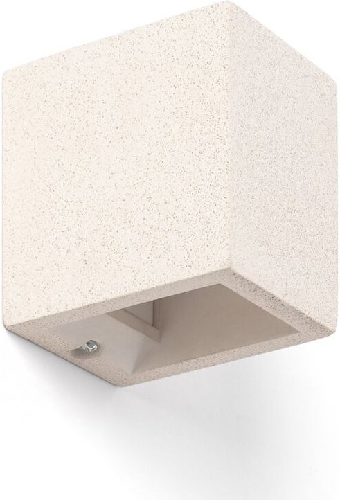 Efectoled - Wandleuchte Zement Doppelseitige Beleuchtung Batam Beige