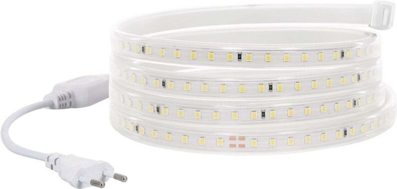 LED-Streifen Dimmbar 220V SMD 120 LED/m Farbig 8.5W/m Breite 12mm Schnitt 20cm IP65 nach Maß 2200K Superwarm 2 m