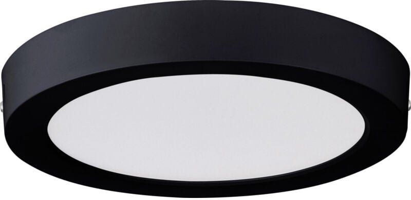 Eglo - led Deckenleuchte Idun-E schwarz ø 22,5 cm warmweiß Deckenlampen & Kronleuchter