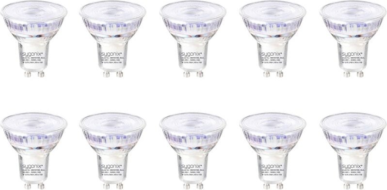 Sygonix - SY-5237738 led eek e (a - g) GU10 Reflektor 3.6 w = 50 w Warmweiß (ø x h) 50 mm x 54 mm nich