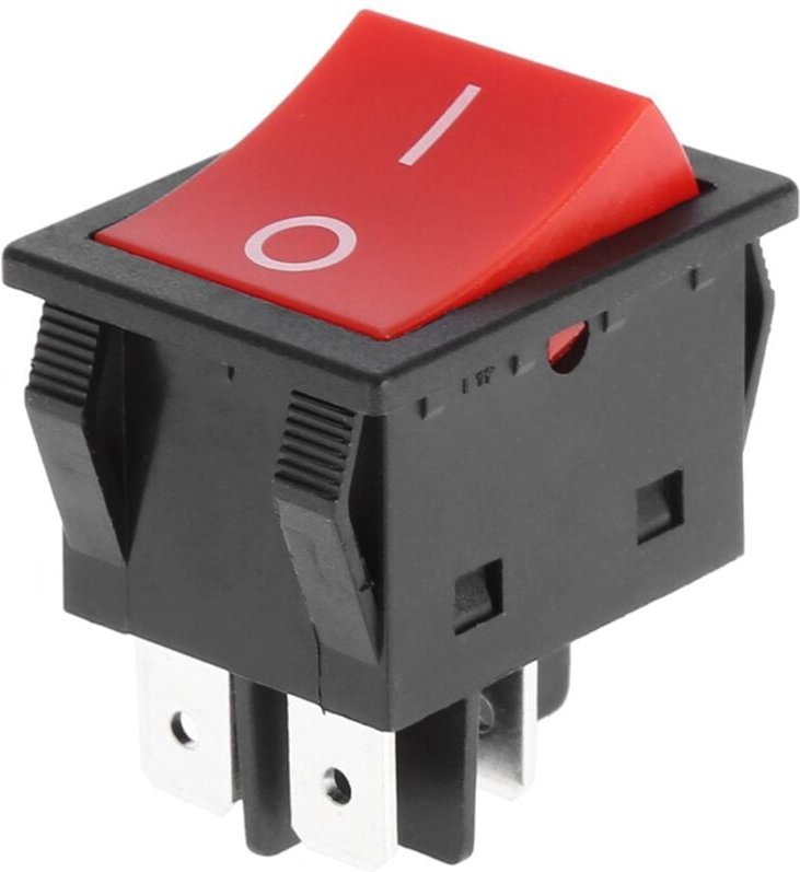 4-poliger Ein-/Aus-Wippschalter für Schweißgerät, 30 a (1 Stück).